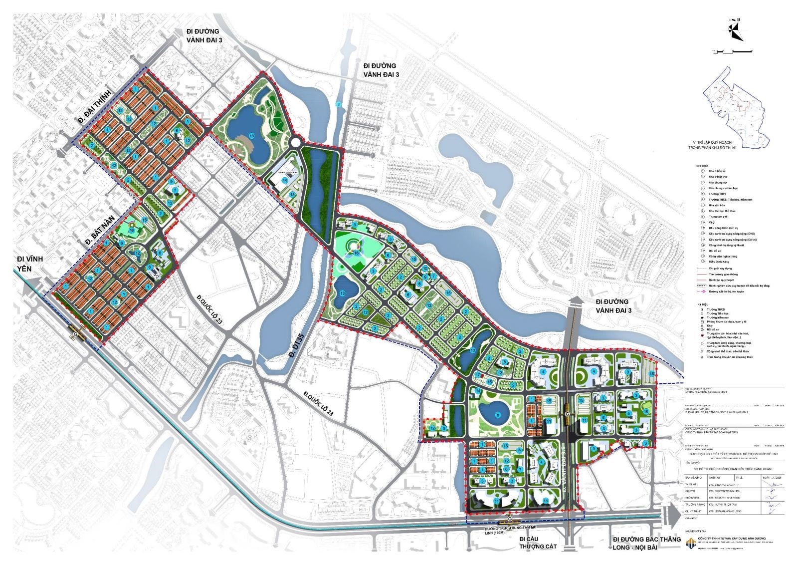 mặt bằng dự án The InterCentral