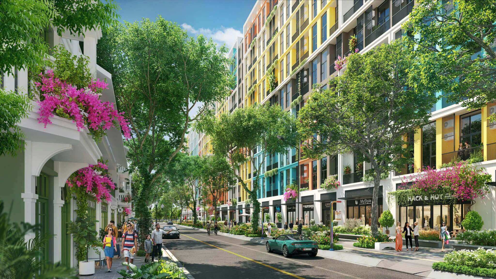 shophouse sun group mê linh