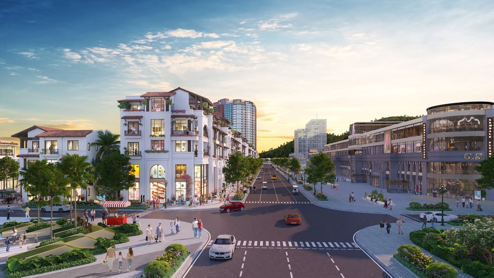 thấp tầng dự án The InterCentral