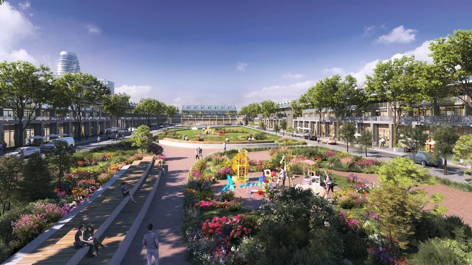 tiện ích dự án The InterCentral