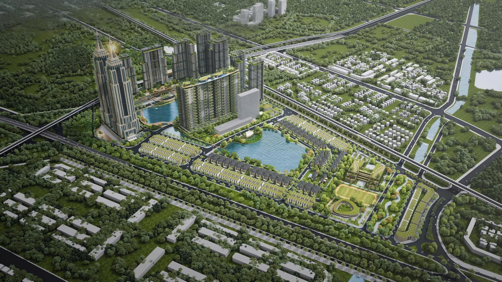 dự án the intercentral đông anh