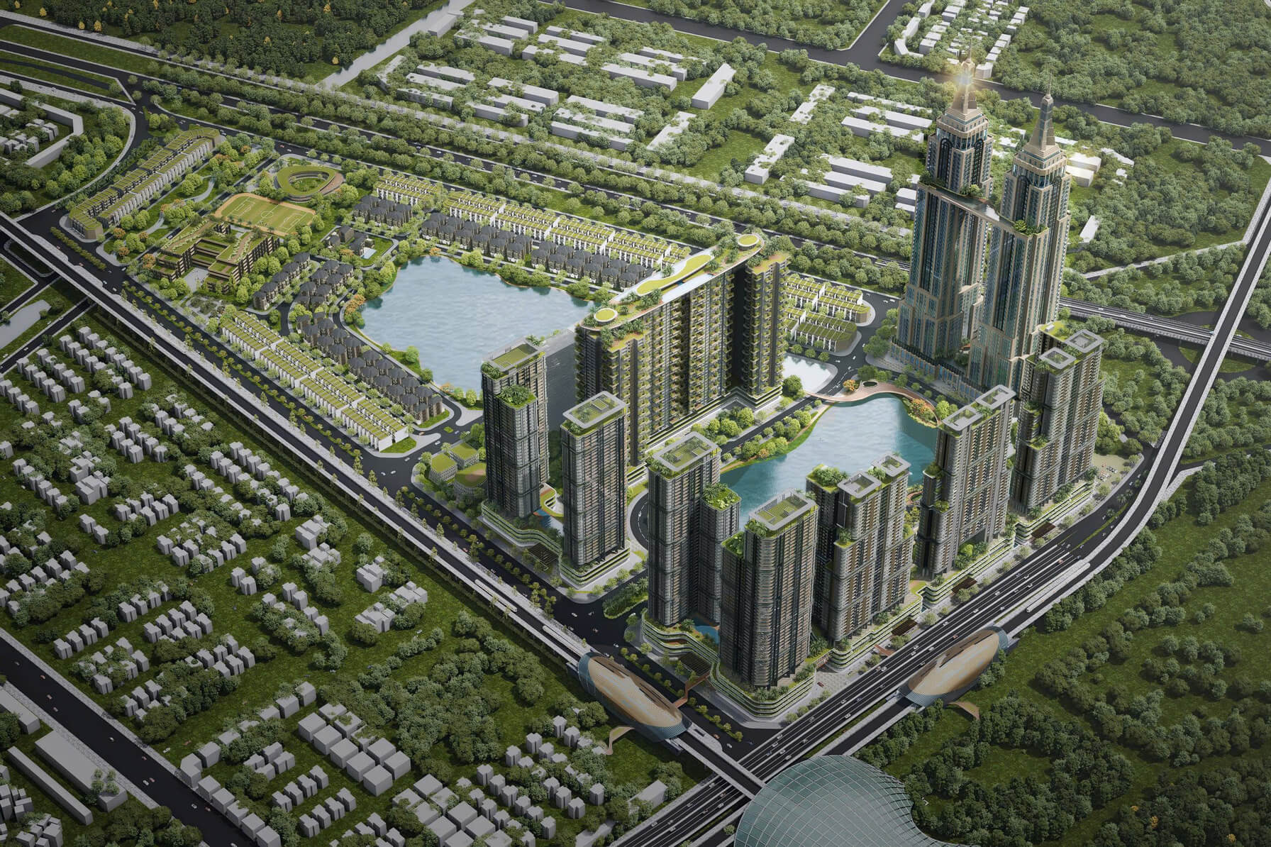 dự án the intercentral đông anh