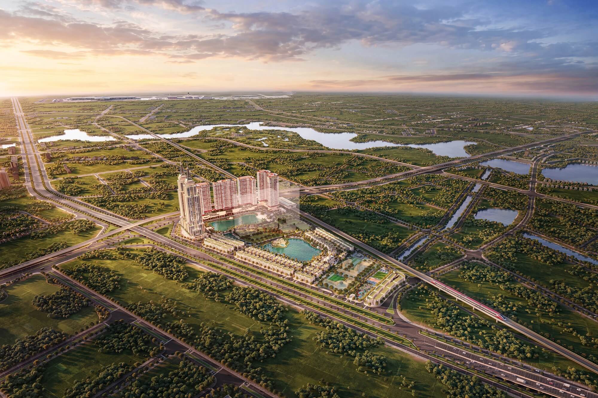 dự án intercentral đông anh vĩnh thanh