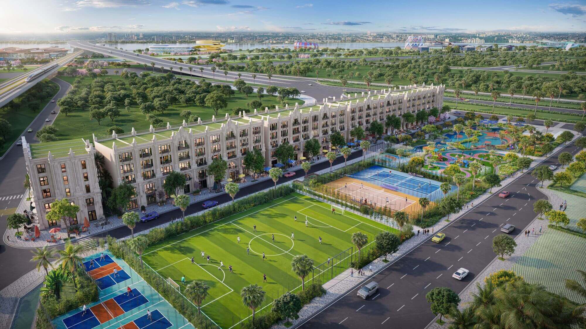 tiện ích dự án intercentral đông anh vĩnh thanh